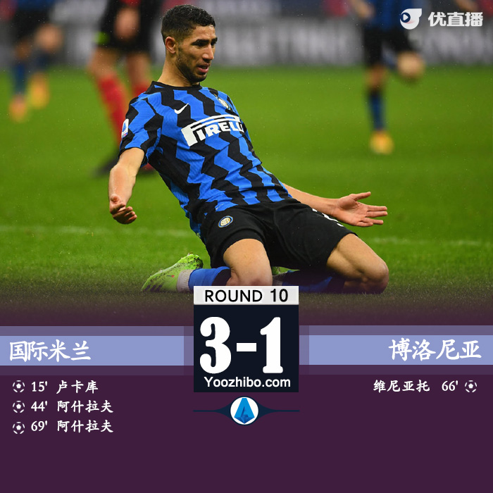 <a href=/mianfeizuqiu/intermilan/ target=_blank class=infotextkey>国际米兰</a>3-1博洛尼亚