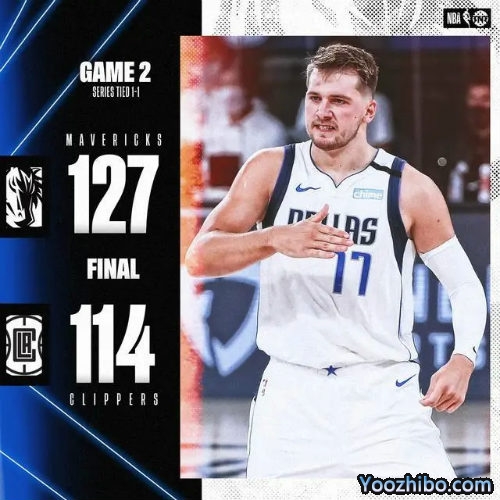 <a href=/mianfeilanqiu/mavericks/ target=_blank class=infotextkey>独行侠</a>击沉<a href=/mianfeilanqiu/clippers/ target=_blank class=infotextkey>快船</a>大比分扳1-1平！