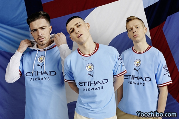 2022-23赛季<a href=/mianfeizuqiu/mancheng/ target=_blank class=infotextkey>曼城</a>主场球衣一览