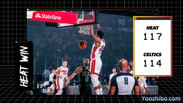 <a href=/mianfeilanqiu/heat/ target=_blank class=infotextkey>热火</a>加时胜绿军大比分1-0领先！