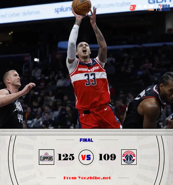 NBA常规赛 快船vs奇才