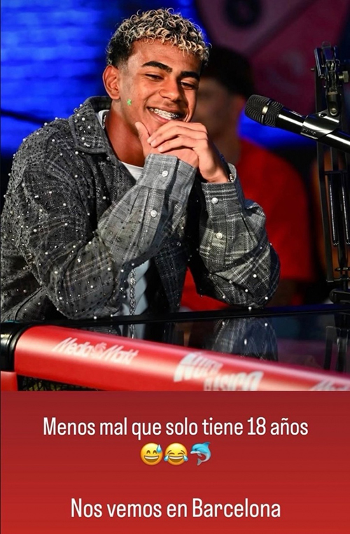 亚马尔父亲发声：还好他才18岁，<a href=/mianfeizuqiu/barcelona/ target=_blank class=infotextkey>巴萨</a>再见！