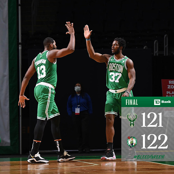 <a href=/mianfeilanqiu/celtics/ target=_blank class=infotextkey>凯尔特人</a>122-121险胜<a href=/mianfeilanqiu/bucks/ target=_blank class=infotextkey>雄鹿</a>