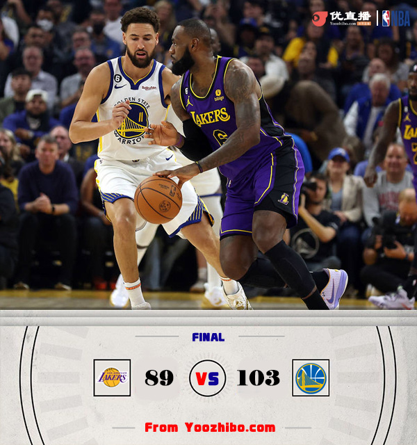 湖人vs勇士