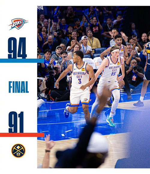 10月18日 NBA季前赛 掘金vs雷霆 全场录像及集锦