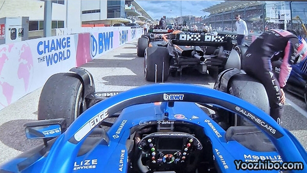 阿隆索:撞车以后飞在空中,我以为肯定要退赛了