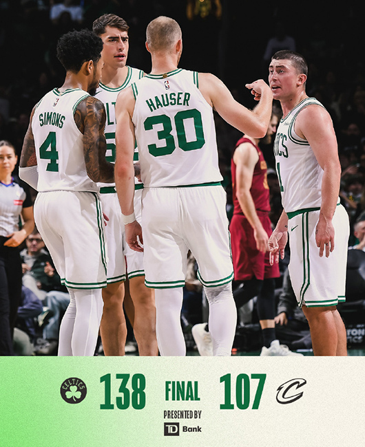 10月13日 NBA季前赛 骑士vs凯尔特人 全场录像及集锦