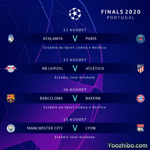 <a href=/mianfeizuqiu/ouguan/ target=_blank class=infotextkey>欧冠</a>1/4决赛对阵出炉