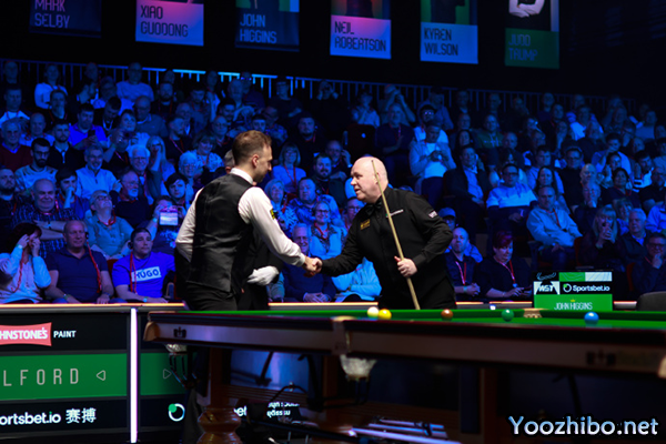 【球员锦标赛-半决赛】特鲁姆普战胜希金斯,与凯伦-威尔逊会师决赛