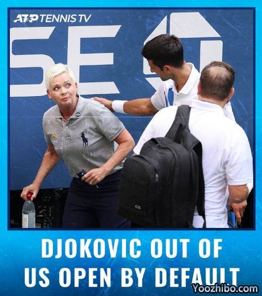 <a href=/mianfeitiyu/djoker/ target=_blank class=infotextkey>德约科维奇</a>误伤裁判被取消美网资格